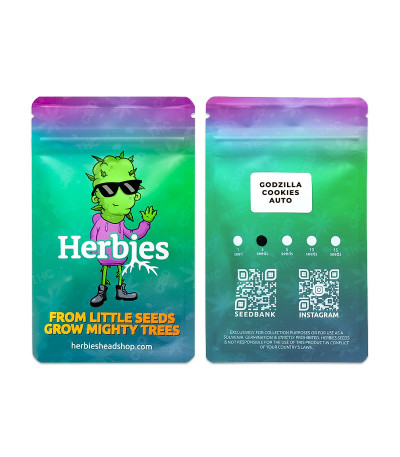 Сорт Godzilla Cookies Auto fem (Herbies Seeds) Сорт Godzilla Cookies Auto fem (Herbies Seeds) — изображение 2